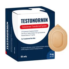 Testonormin тестостероновые пластыри